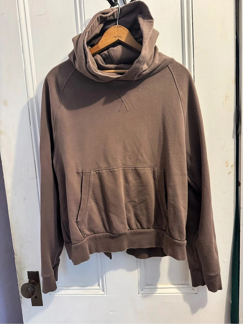 Athleta Moonrise Hoodie Brown Pullover Size Large